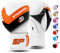 Starpro T20 Guantes de Boxeo de Cuero de PU para Entrenamiento y Sparring en Muay Thai Kickboxing Fitness - Hombres y Mujeres - Múltiples Colores - 8oz 10 oz 12 oz 14 oz 16 oz