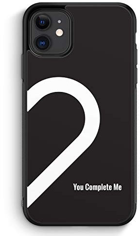 MUNIQASE Mond & Sonne - Silikon Hülle für iPhone 11 - Schlichte Schöne Wasserfarben Schutzhülle Handyhülle Case Cover