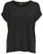 ONLY Onlmoster S/S O-Neck Top Noos JRS Haut, Gris foncé mélangé, XL Femmes