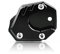 MZ-STORE Motorrad CNC Aluminium Seitenständer Vergrößerung Seitenständer Platte für CB650R Neo Sports Cafe 2019-2022 CBR650R 2019-2021 CB500F CB500X 2013-2021 CB125R CB300R 2018-2021-Schwarz+Schwarz