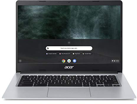 Acer Chromebook 314 Pantalla táctil Full HD IPS Mate de 19,7 mm con batería ultralongue duración, Wi-FI rápido, ranura MicroSD Slot, Google Chrome OS plateado