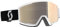 Scott Factor Pro Light Sensitive Goggle Braun, Skibrille, Größe One Size - Farbe Team White - Black - Light Sensitive Br