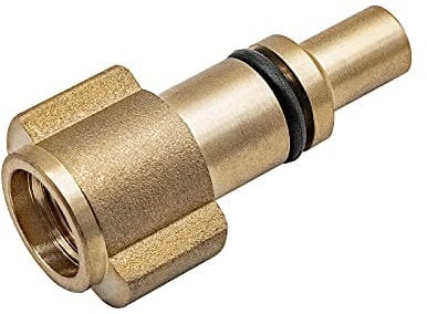 DERASL Foam Cannon Adapter for LAVOR Home Series - Female Thread Connector for Snow Foam Lance and Soap Bottles,1/4 BSP Female Bayonet Adapter Coupling