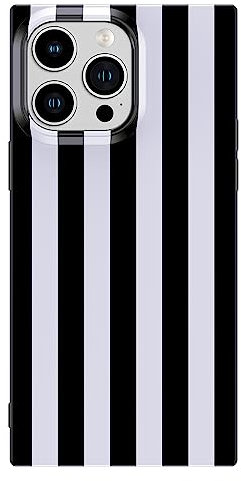 Cocomii - Rectangle Case Compatible with iPhone 13 Pro Max - Geometric Pattern Shapes, Glossy, Women Girls Men, Protective Phone Case for iPhone 13 Pro Max 6.7 inch, 9 Striped