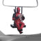 Anime Lesen Buch Deadpool Auto Rückspiegel Anhänger Nette Lesen Buch Deadpool Ornament Auto Innen Dekoration Zubehör