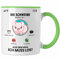 Trendation - Die Schweine Rufen An Tasse Geschenk für Schweine Züchter Besitzer Geschenkidee Lustig Spruch Bauer Landwirt (Grün)