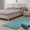 MY-RUG Teppich Shaggy Star Hochflor rechteckig hellblau 300 x 80 cm - Esszimmer Teppich, Kuschelteppich, Einfarbig