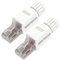 VCELINK KJ22 Conector RJ45 sin Herramienta para Cat6/Cat5E/Cat5 Cable Ethernet - 1000Mbps, Fácil de Instalar, Blanco, 2 Unidades