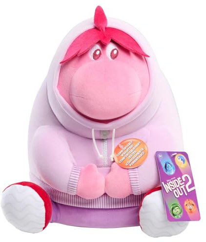 Just Play Disney und Pixar Alles Steht Kopf 2 – Kuschelpuppe Peinlich, 27,9 cm große Kuschelpuppe, Kinderspielzeug ab 3 Jahren