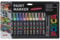 Posca - Pale PC-5M Acrylic Paint Pens (12pc), Multisurface Water Based Markers Ideal for Rock Painting, Canvas, Glass, Wood, Metal, Fabric, Colouring, Arts and Crafts