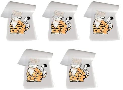 VENOAL DTF-Transferfolie, 500 Blatt, A4, PET-Wärmeübertragungspapier für Heimwerker Direkt auf T-Shirts. Socken, 21,6 X 29,9 cm