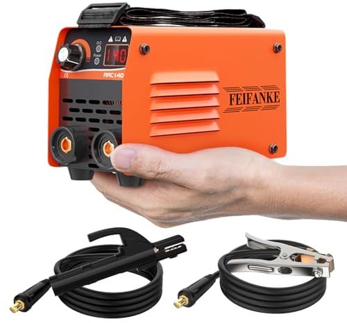 FEIFANKE ARC140 Mini soldador 240v 140A máquina de soldadura portátil 2 en 1 Lift TIG/Stick Welder IGBT Inverter Welder Machine con función digital VRD antiadherente 210x130x90mm