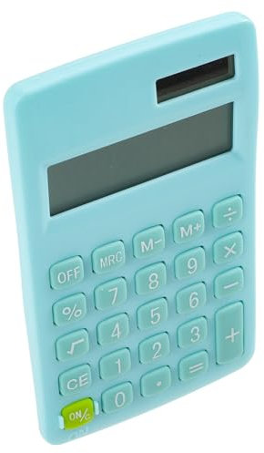 OSALADI Calculatrice Outil De Calcul Ordinateur pour Enfants Calculateur Solaire Ordinateur Enfant Outil d'apprentissage des Mathématiques Plastique