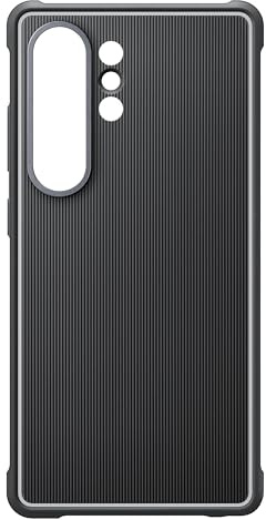 Samsung Galaxy S25 Ultra Rugged Phone Case, Protective Cover, Durable Raised Edges, Shockproof, Enhanced Stability, Sleek and Modern Design, US Version, EF-RS938CBEGUS, Black