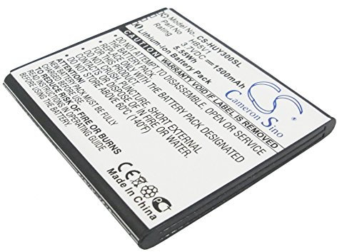 TCTK Akku 1500mAh Kompatibel mit [Huawei] Ascend G350, Ascend G350-U00, T8833, U8833, W1, W1-U00, Y300, Y300-0100, Y300-0151, Y300C, Y500, Y500-T00, Y511, Y511-T00, Y511-U00, Y516, Y535, Y535-C00, Y5