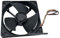 Accessori for frigorifero MODELLO 3612JL-04W-S49 12V 0.3A 9.2cm Ventola motore, compatibile con Samsung, sostituzione ventola frigorifero