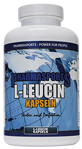 L-Leucin 3000 mg pro Dosis - 240 Kapseln - essenzielle Aminosäure