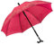 Ossenberg Stockschirm Twin mit Fritzgriff – Ø 105cm – 2 in 1 Gehstock & Regenschirm – Handstock, Gehhilfe, Gehstütze – höhenverstellbar -Paisley bordeaux