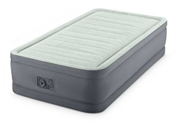 ntex 64902 Materasso Elevated Premiere Singolo con ecnologia Fiber Tech, pompa elettrica incorporata 99x1919x46 cm