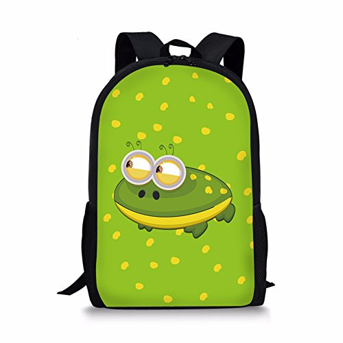 HUGS IDEA Kinderrucksack, frosch (Grün) - Y-CC5064C