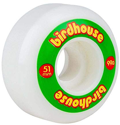 Birdhouse Rasta Logo 99A - 51Mm Skateboard Rolle (One Size, Grun)