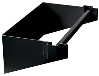 ADB Papierrollenhalter für Werkzeugwand/Werkstatt-Lochwand Werkstattwagen/Werkzeugwagen, L338,40xT192xH120mm, RAL 9005 Werkstattzubehör, Hergestellt in der EU