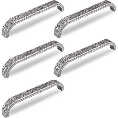 SOTECH 10 Stück Möbelgriffe BERND Schubladengriffe Türgriffe BA 160 mm Eisen antik hell Design trifft auf Funktion von Schüco