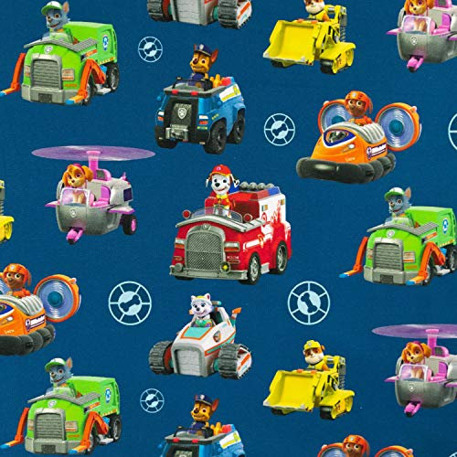 Baumwolljersey Paw Patrol Fahrzeuge