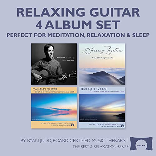 Entspannende Gitarrenmusik – 4-Album-Set zur Meditation, Entspannung und zum Einschlafen