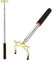 Skylety Versenkbare Pool Billard Queue Stick Brücke mit Abnehmbarem Messing Brücken Kopf, Billard Pool Queue Zubehör für Billard Tisch (Hoher Brücken Kopf)