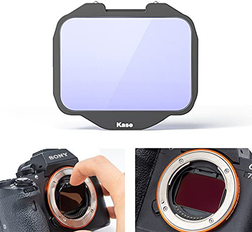 Kase Neutraler Filter zur Reduzierung der Verschmutzung bei Nachtlicht, integrierter Kamera-Clear-MC-Filter für Sony A7/A7III/A7RIII/A7R/A7S/A9/FX3 Kamera für Nachthimmel/Stern