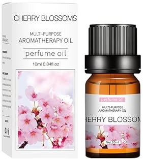 Diffuseur d'huiles essentielles d'aromathérapie soluble dans l'eau 3 × 10ML / 19 types d'huile essentielle d'humidificateur d'arôme, diffuseur, poêle d'aromathérapie (fleurs de cerisier)