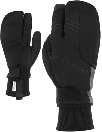 Roeckl Villach 2 Trigger Winter Fahrrad Handschuhe lang schwarz 2023: Größe: 9