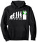 Vintage Synthesizer Evolution Studio Gear Synth DJ Analog Pullover Hoodie
