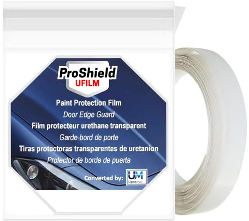 Upromax 3M Roll Door Edge Paint Protection Film Pro 8mil 0.4 in X 10 Yd Clear Car Chip Plus Squeegee Scratch Trim Ppf Door Edge Guard Clear 3m Paint Protection Film Tape 3m Protective Film