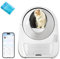 CATLINK PRO Selbstreinigende Katzentoilette, Katzen-Gesundheitsüberwachung, Geruchsentfernungsfunktion, ferngesteuert über die APP, 57L, geeignet für Katzen mit einem Gewicht von 1,5 kg bis 10 kg