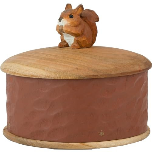 WILDLIFEGARDEN Wildlife Garden WG5101 Kästchen Eichhörnchen - Handgemachtes Holzkästchen