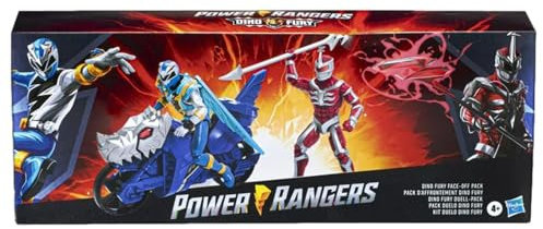 Power Rangers Hasbro Dino Fury Face-Off Pack: Blue Ranger + Cycle & Lord Zedd