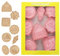 Eid Mubarak - Juego de cortadores de galletas en 3D, para decoración de tartas, fondant, decoración para fiestas, galletas, sellos, fondant, herramientas para hornear