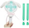 Lightstick-Abdeckung für TXT, Plüsch-Lichtstab-Dekorationen, Kpop Lightstick-Abdeckungen Schleife, Konzert-Lichtstab, niedliche Cartoon-Tierohrform, Leuchtstab-Schutzhülle für TXT Ive Enhypen Twice