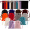 24 Stück Samtbeutel Bunte, 12 Farben Samtsäckchen mit Kordelzug, Schmuckbeutel Geschenksäckchen, Samtbeutel Klein, Mini Beutel für Schmuck, Gunsten Ringe Hochzeiten Partys (Gemischt,7x9cm)