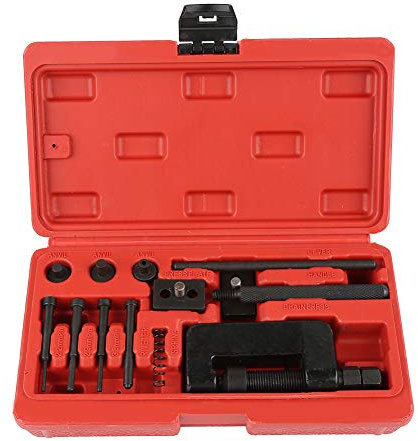 OHMG 13-teiliges Niet- und Trennwerkzeug für Motorradketten und Steuerketten, Trenner für Motorradketten, Kettennietwerkzeug für Motorräder