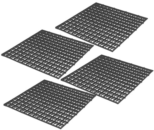 Aquarium - Gitter Panel Aquarium Deckel Haube - Schildkröte Basking Area, Aquarium Filterplatte, Anti-Jumping Terrarium Deckel