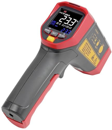 KERN & SOHN Infrarotthermometer JIT 200 (Abmessung 179 × 127 × 53 mm, Temperatur (°C) -32 °C bis 1100 °C) JIT 200