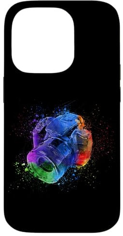 Custodia per iPhone 14 Pro Appassionato di fotografia con fotocamera vibrante