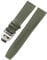 HKTS Canvas-Lederarmband für IWC-Uhr mit neuer Faltschließe, Correa de reloj, Nylon-Armband, Zubehörteile(Black,21mm)