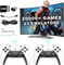 Wireless Retro Game Console Stick Built-in Games, Plug & Play TV Video Retro Gaming Stick with 4K HDMI Output, 23 Emulators and Dual 2.4G Wireless Controllers, Classic Video Games Console