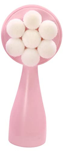 BESTYASH Manuelle Gesichtsbürste 2-in-1 Silikon Gesichtsreinigungsbürste Klein Weich Für Damen Gesichtsp Peeling Hautpflege Zuhause Reise