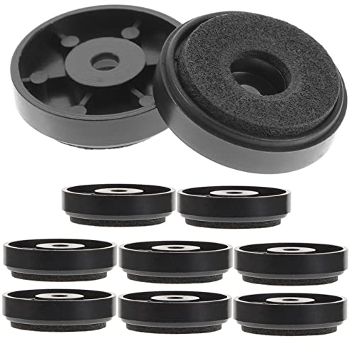 SHINEOFI 10pcs Speaker Isolation Pads and Feet Set for Hifi Turntable and Subwoofer, 30x8mm Foam Shock Absorbing Feet, Anti-vibration Platform for Audio Equipment