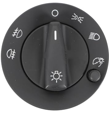 Für VW Golf IV 1997–2003: Schalter für Scheinwerfer und Nebelscheinwerfer, Drehknopf, Bedienelement 1U0941531A